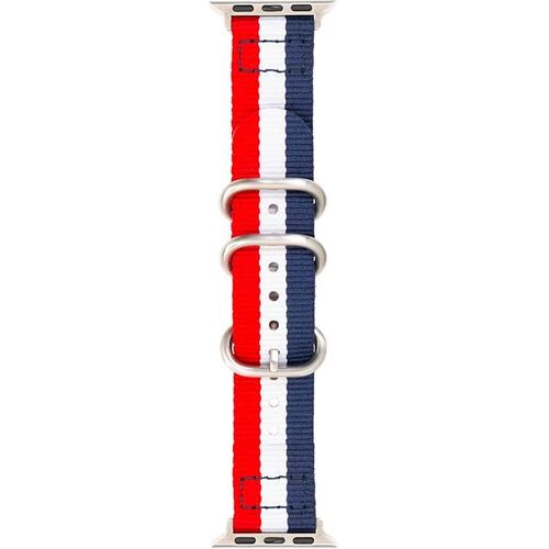 Bracelet Nato Ap Watch 42/44/45/49mm Boucle Silver