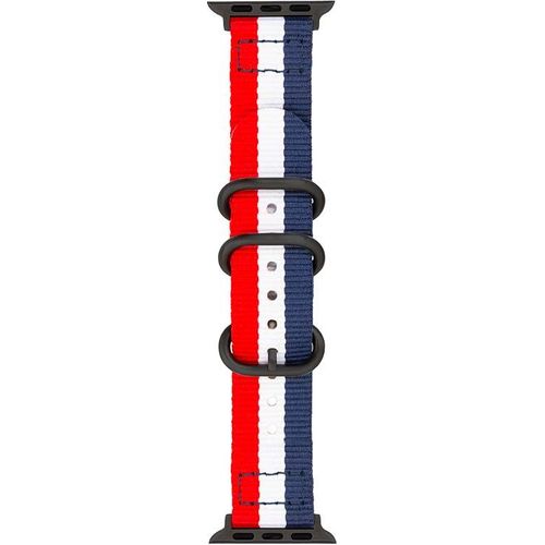 Bracelet Nato Ap Watch 38/40/41mm Boucle Noire