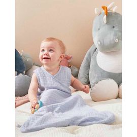 Gigoteuse 100cm Mix & Match Bleue Sm Coton Bio