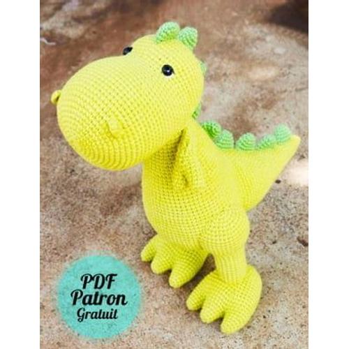 Dinosaure-T-Rex-En Crochet