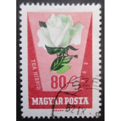 Hongrie N°1519 Rose Oblitéré