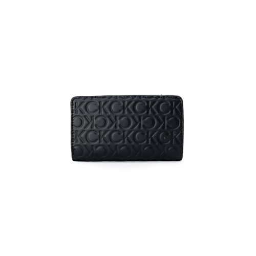 Portefeuilles Femme CALVIN KLEIN re-lock bifold wallet emb mono k60k610240