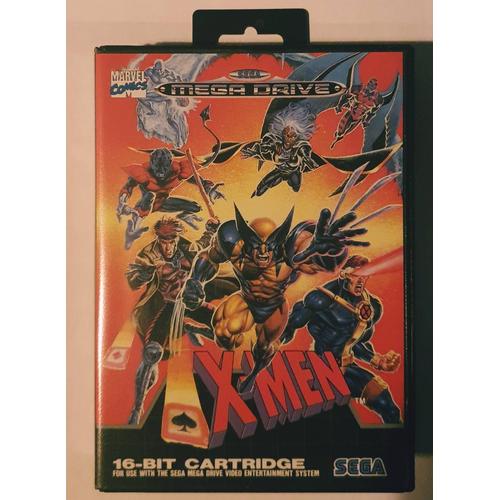 Jeu Sega Mega Drive X-Men Rare