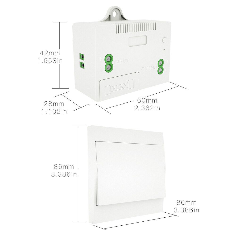 Interrupteur sans fil sans batterie tlcommande interrupteu... - 7