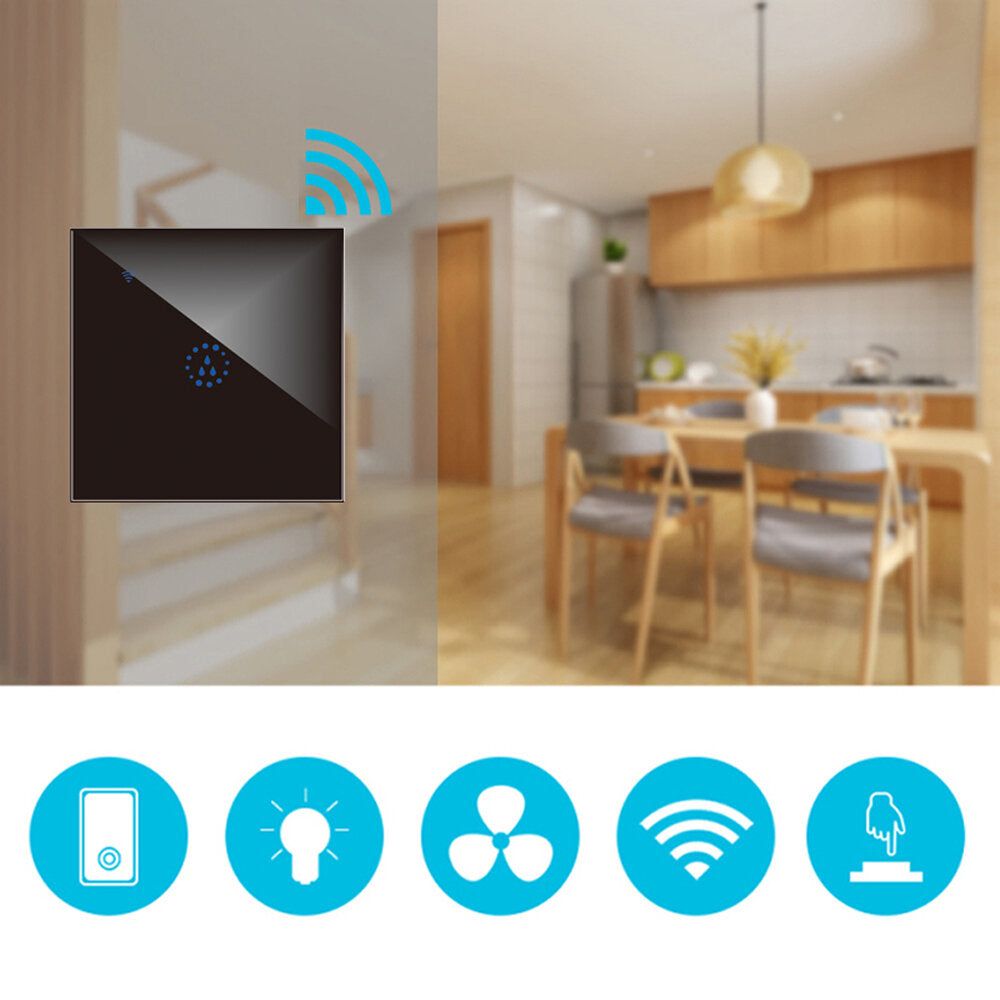 Smart Switch Touch Panel Voice Remote Control Timer Les comm... - 4