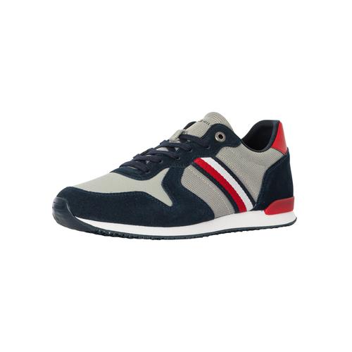 Tommy Hilfiger Pour Des Hommes Baskets Iconic Runner Mix, Multicolore - 40