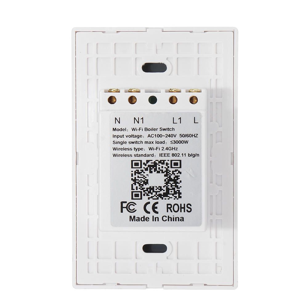 Chaudire intelligente WiFi 16A interrupteur chauffe-eau Tuy... - 4