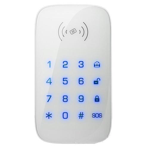 Clavier sans fil Wifi GSM clavier tactile système d'alarme antivol à domicile télécommande pour maison intelligente 433MHz