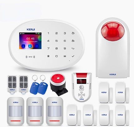 Systme d'alarme de scurit domestique intelligent WIFI GSM...