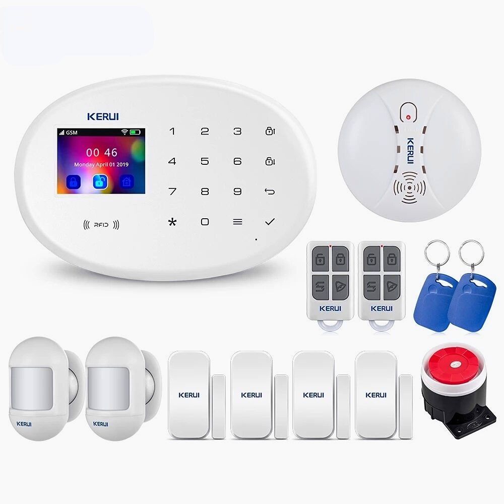 Systme d'alarme de scurit domestique intelligent WIFI GSM... - 2