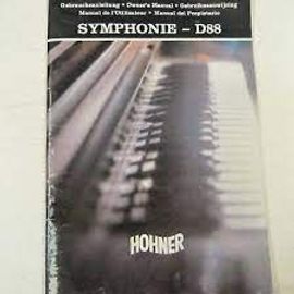 Symphonie Series D 90 - Hohner - Manuel De L'utilisateur