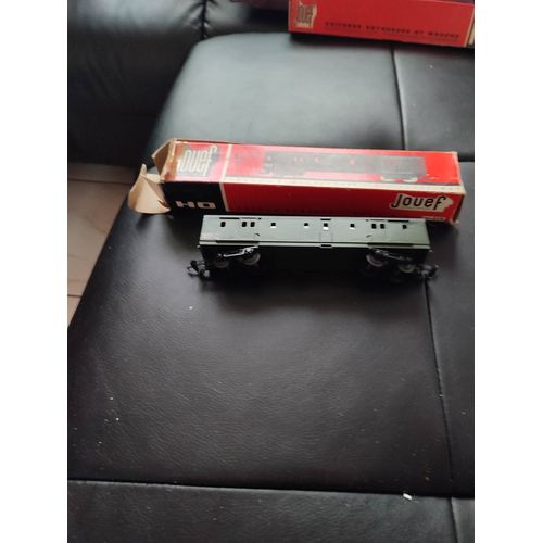Train Électrique Fourgon Bagages  Jouef Réf 459-Jouef
