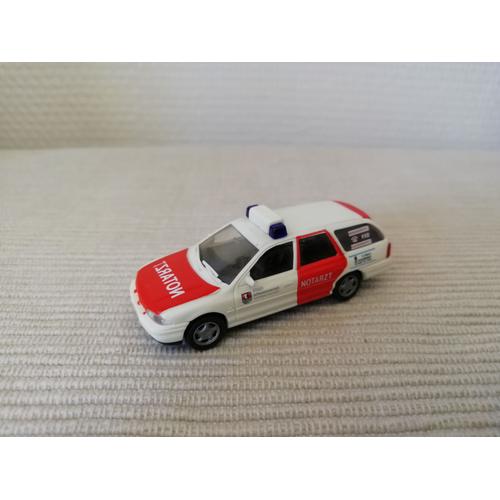 Voiture Ford Mondeo Ghia Ambulance Allemande Ho 1/87 ( Made In Germany )-Rietze