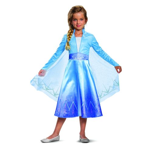 Déguisement Elsa Reine Des Neiges 2 Deluxe Fille - Taille: 7 - 8 Ans (124 - 136 Cm)