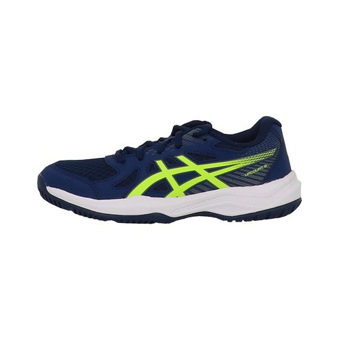 Chaussures Sport En Salle Indoor Asics Upcourt 6 Gs Bleu Marine