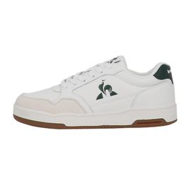 Chaussures Basses Cuir Ou Simili Le Coq Sportif Lcs Master Optical White/Trekking Green Blanc - 42