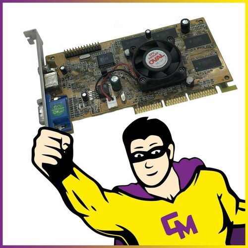 Carte Graphique Nvidia GeForce 2 MX40 AGP VGA TV Composite High-Profile