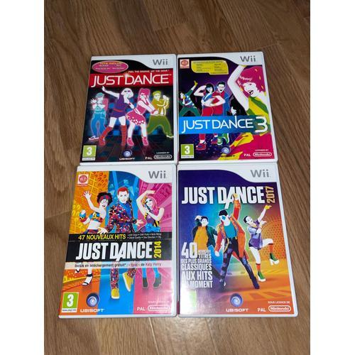 Lot De 4 Jeux Just Dance Nintendo Wii