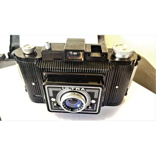 Appareil Photo Reflex Appareil Photo Argentique Vintage ULTRA FEX Avec Son étui En Cuir - Très Bon état Photographie Argentique Occasion