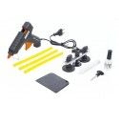 Kit outils débosselage réparation carrosserie voiture auto pistolet colle tige extraction bosse BGS