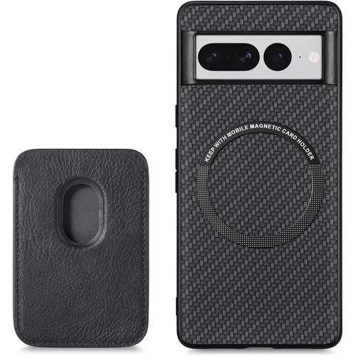 Shell Mobile Coque Arrière Amovible 2 En 1 Compatible With Étui Google Pixel 7 Pro Avec Porte-Cartes Étuis De Téléphone Minces En Cuir Magnétique Compatible With Étui Google Pixel 7 Pro Téléphone Por