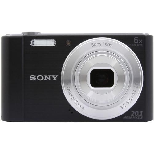 Sony Cyber-shot DSC-W810 - Appareil photo numérique - compact - 20.1 MP - 720 p - 6x zoom optique - noir
