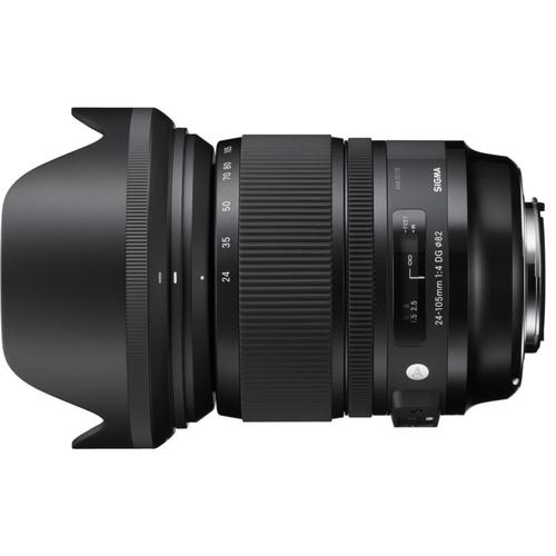 Objectif Sigma Art - Fonction Zoom - 24 mm - 105 mm - f/4.0 DG OS HSM - Nikon F