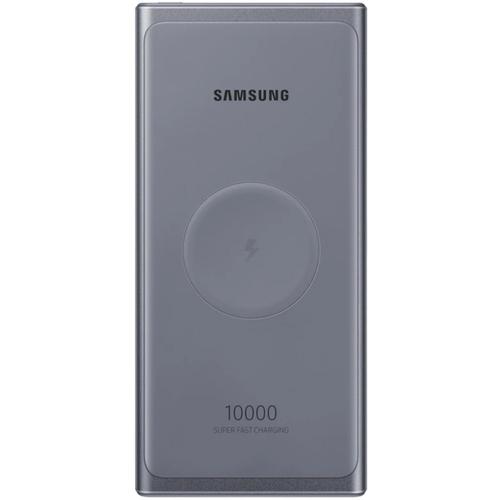 Samsung Wireless Battery Pack Eb-U3300 - Bloc De Charge Sans Fil/Banque D'énergie - 10000 Mah - 25 Watt - 3 A - Fast Charge / Qc 2.0 - 2 Connecteurs De Sortie (Usb-C) - Sur Le Câble : Usb-C -...