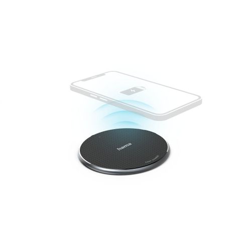 Chargeur Sans Fil "Qi-Fc10", 10 W, Chargeur Ss Fil Pr Smartphone, Noir