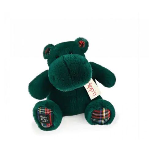 Hippopotame - Vert Sapin 25cm