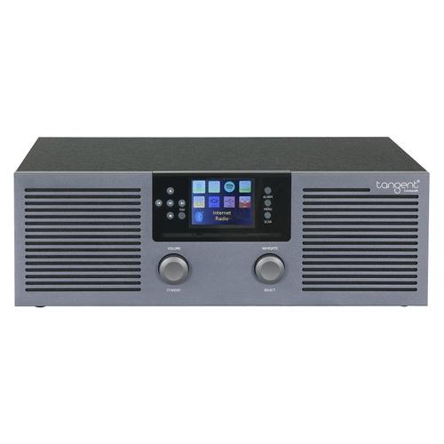 Tangent Radio Fem Noir - Système tout-en-un 2 x 20 Watts - CD/DAB+ - Radio Internet - Wi-Fi/Bluetooth/DLNA - AUX/USB
