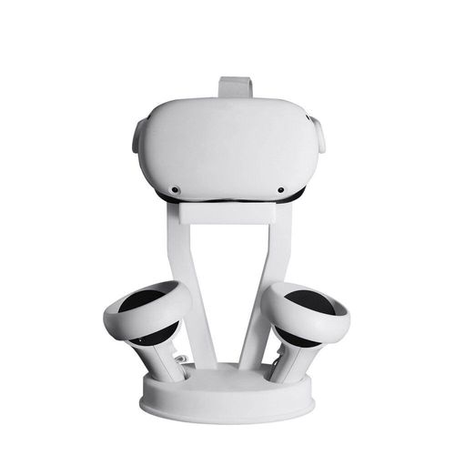 Support De Stockage De Bureau Pour Oculus Quest 2 Pour Support De Lunettes Ps Vr Pour Controleur De Casque Vr, Blanc