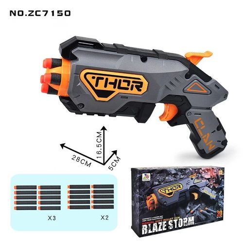 Pistolet Électrique À Balles Molles Pour Enfants",Fusil De Sniper,Odorpeut Tirer,Balles Oligsoft Universelles,Jouet Dart Bl84,Fusil,"Meilleurs Cadeaux - Type C Hand Loaded