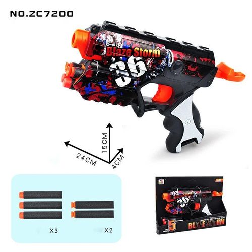 Pistolet Électrique À Balles Molles Pour Enfants",Fusil De Sniper,Odorpeut Tirer,Balles Oligsoft Universelles,Jouet Dart Bl84,Fusil,"Meilleurs Cadeaux - Type A Hand Loaded