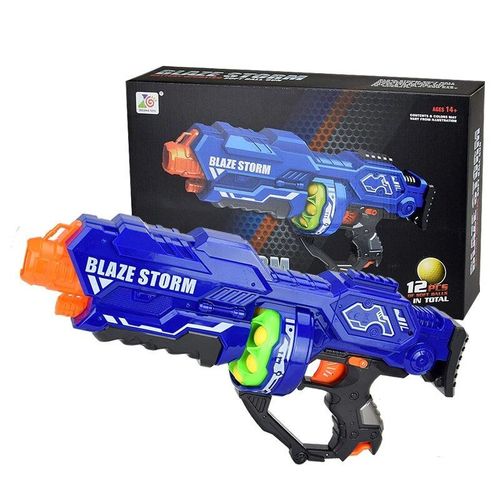 Tisnerf-Pistolet Électrique À Balles Souples Pour Enfant",Jouet En Plastique À Longue Portée,Nerf Rival,"Fléchettes