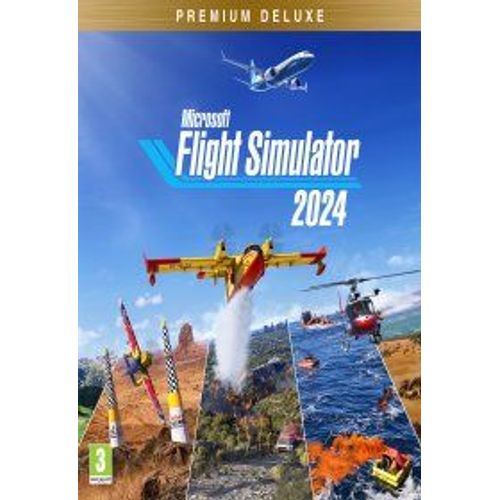 Microsoft Flight Simulator 2024 Premium Deluxe - Jeu En Téléchargement - Ordinateur Pc