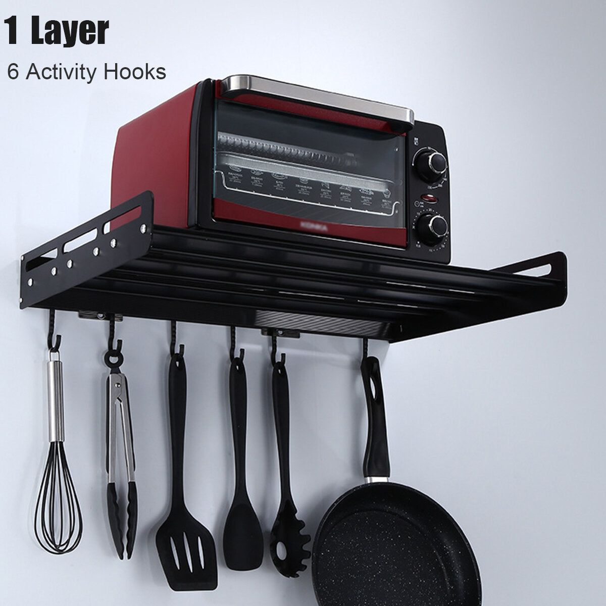 Support de four  micro-ondes support de rangement tagre s... - 6