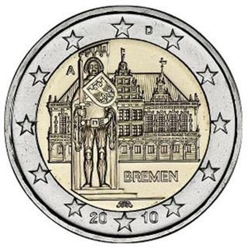 2 Euros Commémorative Allemagne 2010 - Atelier A