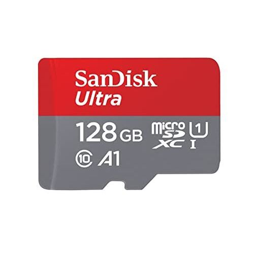 sandisk 128GB Ultra microSDXC 140MBs+Adapt 2Pack