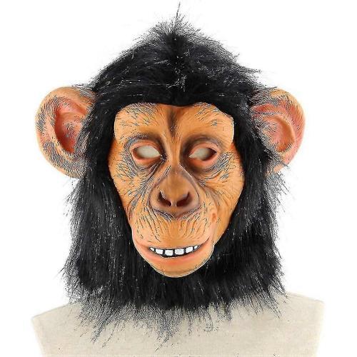 Horreur Latex Animal Singe Masque Mascarade Soirée Costume-Liquidation