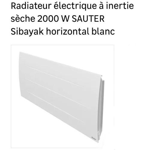 radiateur sauter inertie seche 2000w