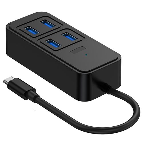 Type-c Hub 4-in-1 Multifunctional Docking Station High Speed Data Transfer Multi Splitter Adapter 4 Port Replicator Laptop Accessories Kaesi