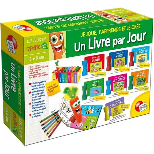 Je Joue, J'apprends Et Je Créer Un Livre Par Jour - Les Jeux De Carotte
