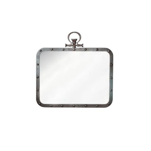 Miroir rectangulaire style industriel