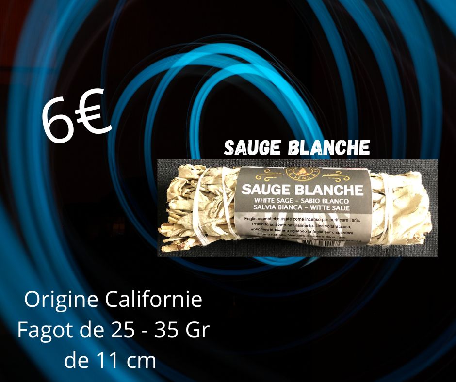 Fagot De Sauge Blanche - 25-35 Gr De 11 Cm