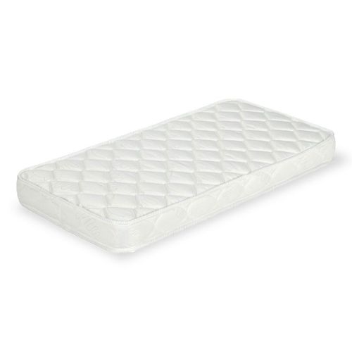 Matelas Bébé Mousse Blanc 70x130 Cm