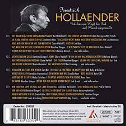 Friedrich Hollaender - 4 Cd Collection 