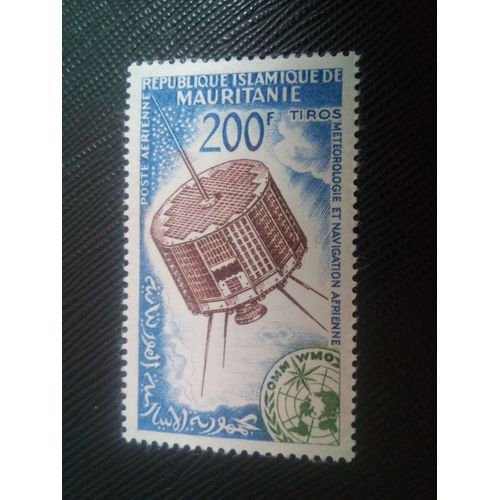 Timbre Mauritanie Y T Pa 30 Journée De La Météorologie 1963 ( 051206 )