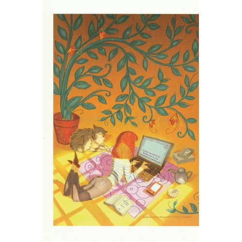 Carte Postale Moreno Marc Sarn Amélie Festival Bd Vitry Le François 2015 (Rose & Crow