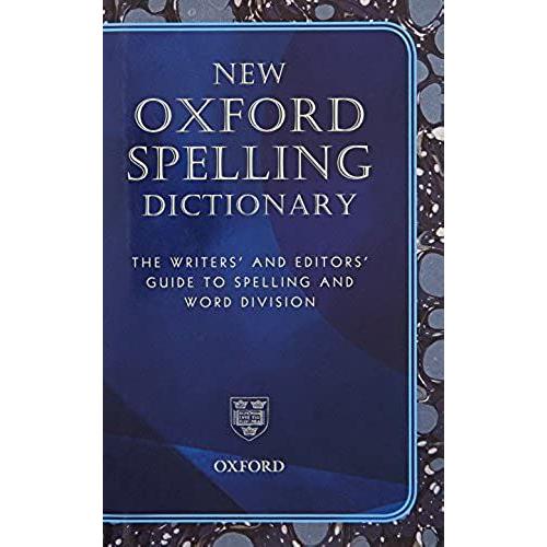 New Oxford Spelling Dictionary (Reference)